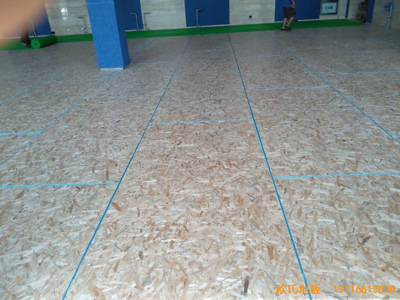 內蒙古赤峰中國稅務總局職工活動中心體育地板施工案例